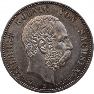 Sasko, Albert 1873-1902, 5 marka 1902 E