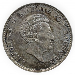 Sasko - království, Anton 1827 - 1836, tolar 1829 S