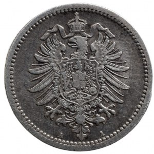 Allemagne Empire, 50 pfennig 1876 A