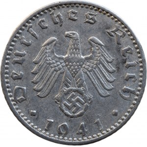 Germany III. Reich, 50 pfennig 1941 A