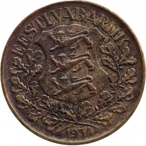 Estonsko, 1 kroon 1934