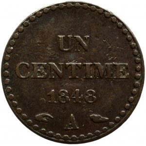 Frankreich, 1 Rappen 1848 A