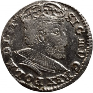 Polsko, Zikmund III. Vasa, III groš 1591 Olkusz