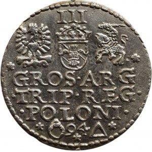 Polsko, Zikmund III. Vasa, III groš 1594 Malbork