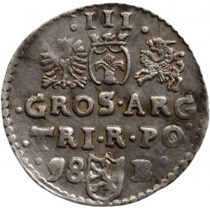 Polsko, Zikmund III. Vasa, III groš 1598 Bydgoszcz