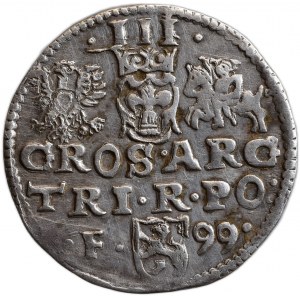 Polsko, Zikmund III. Vasa, III groš 1599 F Wschowa