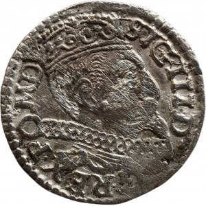 Polsko, Zikmund III. Vasa, III groš 1600 Poznaň, písmena P - O