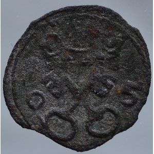 Polsko, Zikmund III. Vasa, denár 1605, minc.Poznaň