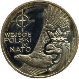 Polsko, Kotowicz R., AR medaile - vstup Polska do NATO 1999, Ag925, 38,61mm, 28.28g