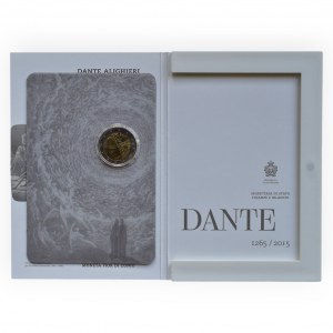 San Marino, 2 euro 2015 - Dante Alighieri