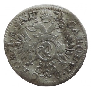 Švýcarsko, Chur - město, 3 krejcar 1731