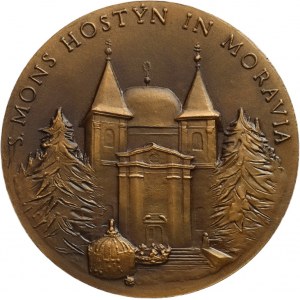 Grmela - Doležal, Svatý Hostýn, bronze 70 mm