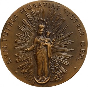 Grmela - Doležal, Svatý Hostýn, bronze 70 mm