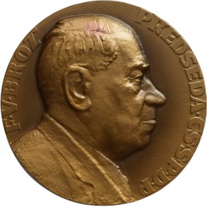 Hájek, F.V.Brož - 20.výročí založení Drobné plastiky 1957