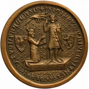 Havelka L., Faculty of Paediatrics, Charles University Prague, bronze, 65mm, patina