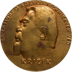 Knobloch M., Frant. Křižík - ČSAV za zásluhy o rozvoj technických věd