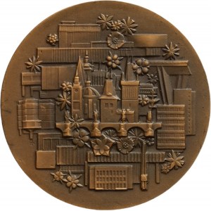 Kolářský Z. , medal - National Committee of the Capital City of Prague, bronze, 70mm
