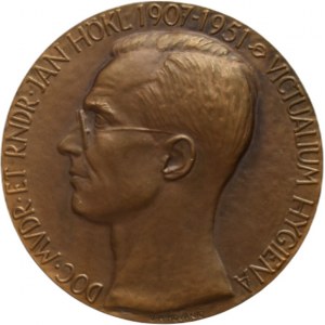 Kovanič V.A., MVDr. Jan Hökl 1907-1951 Bronz 60mm