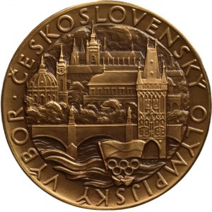 Česklová M., Čs. Olympic Committee, bronze 61 mm