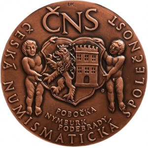 Česklová M., Nymburk-Poděbrady ČNS, 40th anniversary of the branch, Cu 60mm