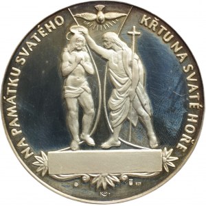 Kožuch M., AR medal - Svatá Hora u Příbrami - baptismal medal b.l.