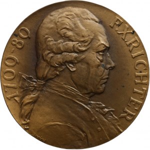 Kýn V., F.X. Richter - na věčnou paměť - Holešov 1959, bronz 60 mm