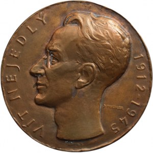 Prádler J., Vit Nejedlý - annual prize 1965, bronze, 60mm