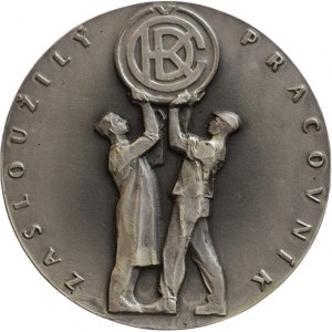 Prádler J., ČKD Praha - meritorious worker, postř.bronze, 60mm
