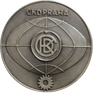 Prádler J., ČKD Praha - meritorious worker, postř.bronze, 60mm