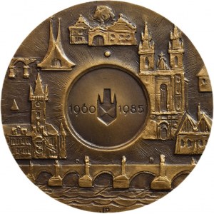 Prádler J., Prague SPPOP Centre, bronze, 60mm