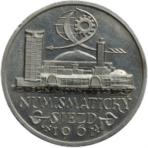 Šafařík, ČNS Brno - numismatický sjezd 1961, II. Mezinárodní veletrh, Al, 31mm