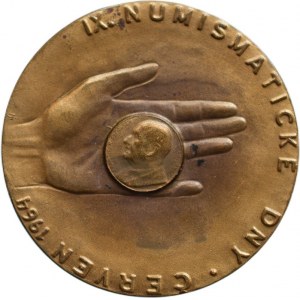 Šlosar, Opava - sjezd numismatiků 1960, Br., 31mm, IX num.dny Opava, 30mm, VII. Numismatické dny Příbor, Br. 31mm