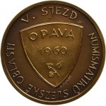 Šlosar, Opava - sjezd numismatiků 1960, Br., 31mm, IX num.dny Opava, 30mm, VII. Numismatické dny Příbor, Br. 31mm