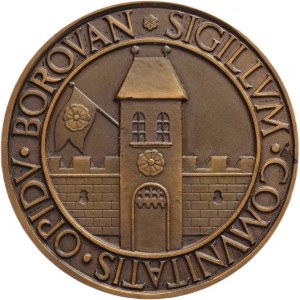 Vacek L., Borovany 1186-1986, bronz 388