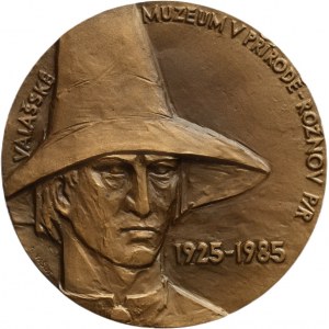 Vasut, Wallachian Museum in Nature, Rožnov p. R., 1925-1985, bronze 69mm