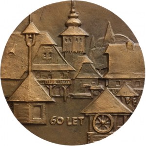 Vasut, Wallachian Museum in Nature, Rožnov p. R., 1925-1985, bronze 69mm