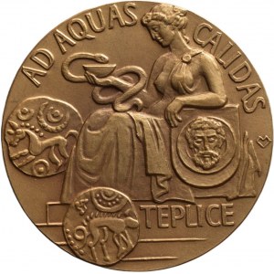 Vitanovský, ČNS Teplice- 1250. výročí objevení pramenů, Br. 40mm