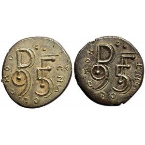 Olomouc, 2x žeton, novoročenka 1995