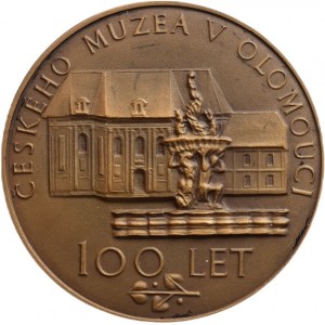 100 years of the Czech Museum in Olomouc, Sign. Pospíšilová-Linhartová bronze, 60mm