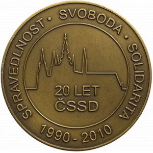 ČSSD 20 let, br., 50mm