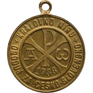 Královno míru oroduj za Česko-Slovensko 1938, pův.ouško