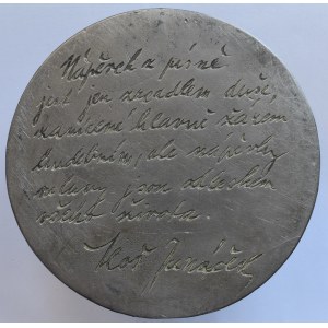 Sculptures, Leoš Janáček, sign. M, 109mm