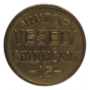 beer stamps: Viktor Vesely Chlumčany / 1/2 L