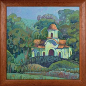 Serge VASILENDIUC (ur. 1972), Chapel in Kókkino Neró (Greece), 2015