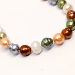 Freshwater cultured pearl necklace certificate of authenticity RocksTv