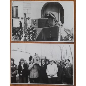 Warszawa.24 zdjęcia z pogrzebu ks.Jerzego Popiełuszki