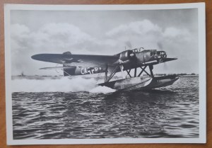 3 aviation-themed postcards.