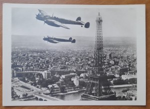 4 aviation-themed postcards.