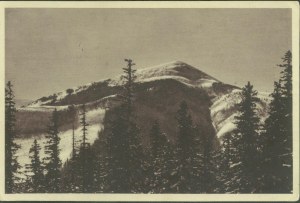 1 EASTERN CARPATES - Eastern Gorgans and Khoniak 1544 m., Photo: Zen. Pręgowski, sepia print, ca. 1935