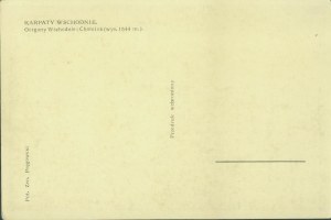 1 EASTERN CARPATES - Eastern Gorgans and Khoniak 1544 m., Photo: Zen. Pręgowski, sepia print, ca. 1935